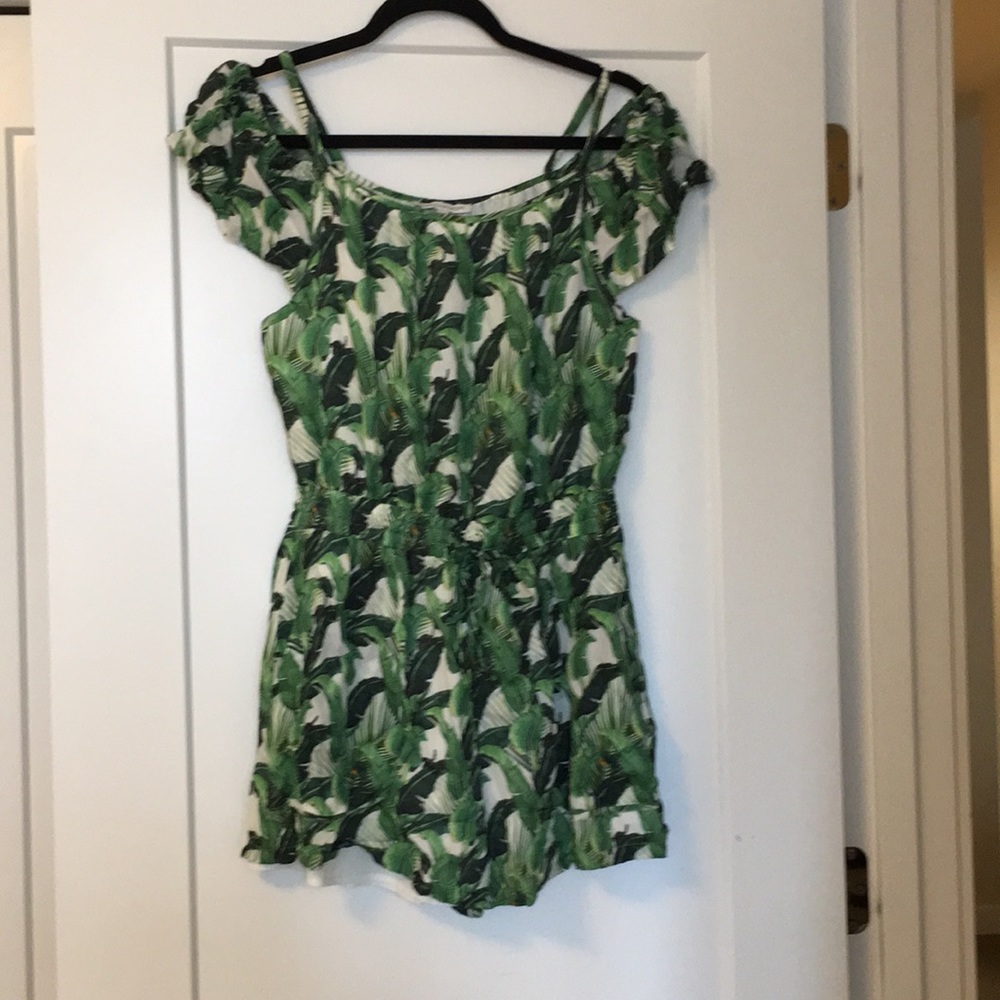 Rebecca Minkoff tropical print romper! Never worn
